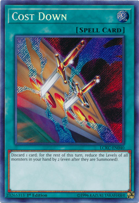 Cost Down [LCKC-EN040] Secret Rare For Cheap