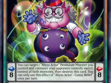 Abyss Actor - Comic Relief [LED3-EN046] Rare For Discount