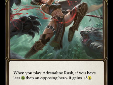 Adrenaline Rush (Red) [MON263] 1st Edition Normal For Cheap