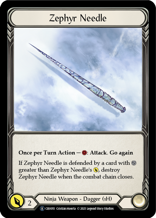 Zephyr Needle [U-CRU051] Unlimited Normal For Discount