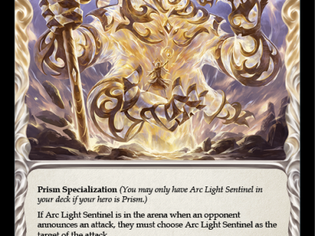 Arc Light Sentinel (Rainbow Foil) [U-MON005-RF] Unlimited Rainbow Foil Online Hot Sale